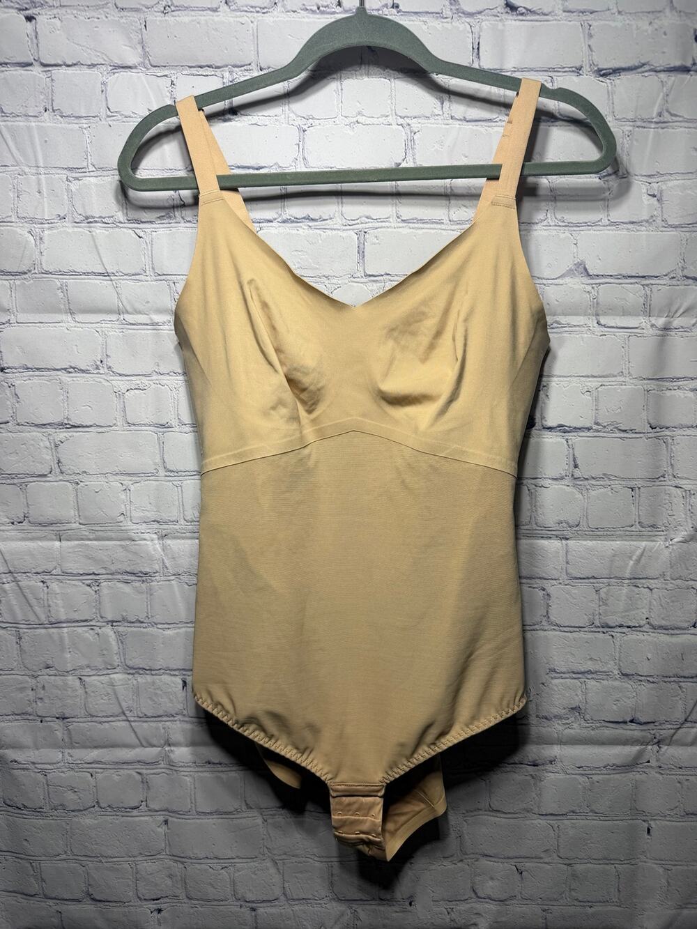 Honeylove Shapewear Bodysuit Tan Sz XL Slimming